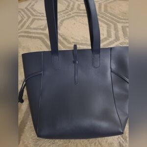 Navy Blue Tote Bag